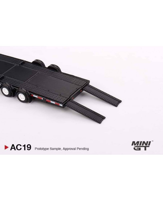 (預訂 Pre-order) MINI GT 1/64 MGTAC19 Car Hauler Trailer  Type B  Black (Diecast car model)