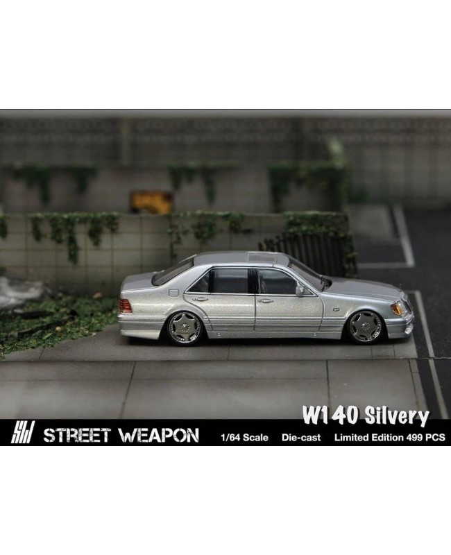 (預訂 Pre-order) SW 1:64 W140 Silver (Diecast car model) 限量500台
