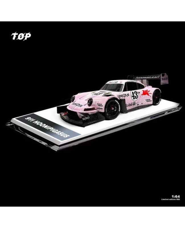 (預訂 Pre-order) TOP Models 1/64 Porsche 911 SVRSR Hoonipigasus (Diecast car model) 限量999台
