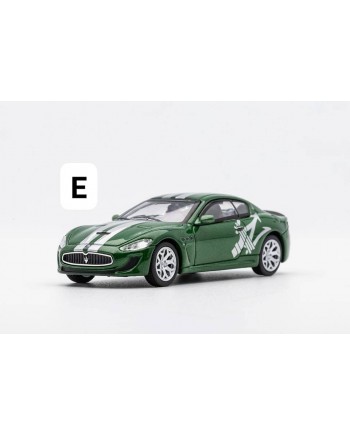 (預訂 Pre-order) DCT 1/64 Maserati GT LHD (Diecast car model) Green with silver-LHD-LL-008-22