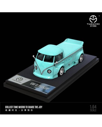 (預訂 Pre-order) TM 1/64 VW T1 PICKUP Tiffany blue (Diecast car model) 限量999台 普通版