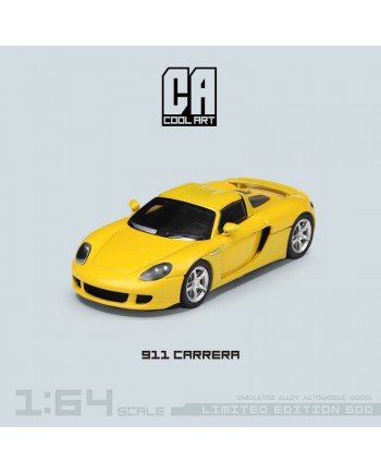 (預訂 Pre-order) Cool ART 1:64 911 Carrera (Diecast car model) 限量500台 黃色