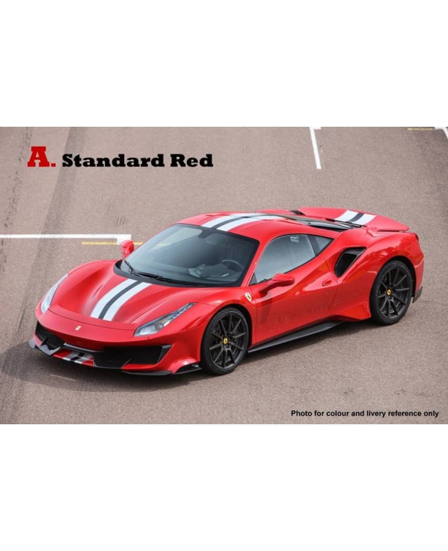 (預訂 Pre-order) miniDREAM 1:64 488 Pista Novitec (Diecast car model) 標準紅 Standard Red