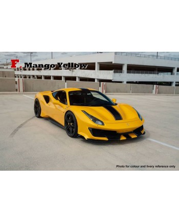 (預訂 Pre-order) miniDREAM 1:64 488 Pista Novitec (Diecast car model) 芒果黃Mango Yellow