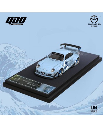 (預訂 Pre-order) TimeMicro X GDO 1:64 RWB993 神奈川衝浪裏 (Diecast car model) 普通版