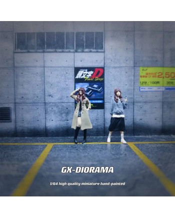 (預訂 Pre-order) GX-DIORAMA 1/64 魔角女&風衣女