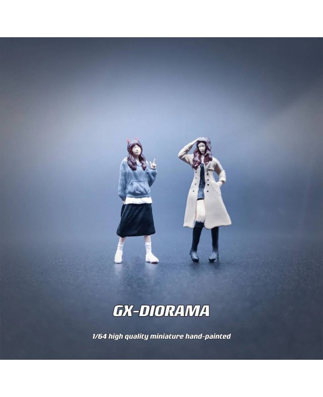 (預訂 Pre-order) GX-DIORAMA 1/64 魔角女&風衣女