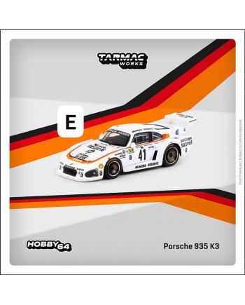 (預訂 Pre-order) Tarmac Works 1:64 Porsche 935 K3, 24h of Le Mans 1979 – Winner, K. Ludwig / D. Whittington / B. Whittington ( # T64-079-79LM41 ) (Diecast car model)