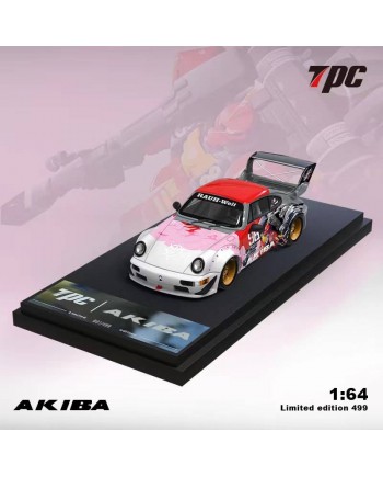 (預訂 Pre-order) TPC 1/64 RWB964 Akiba (Diecast car model) 限量499台 普通版 (黑色底座)