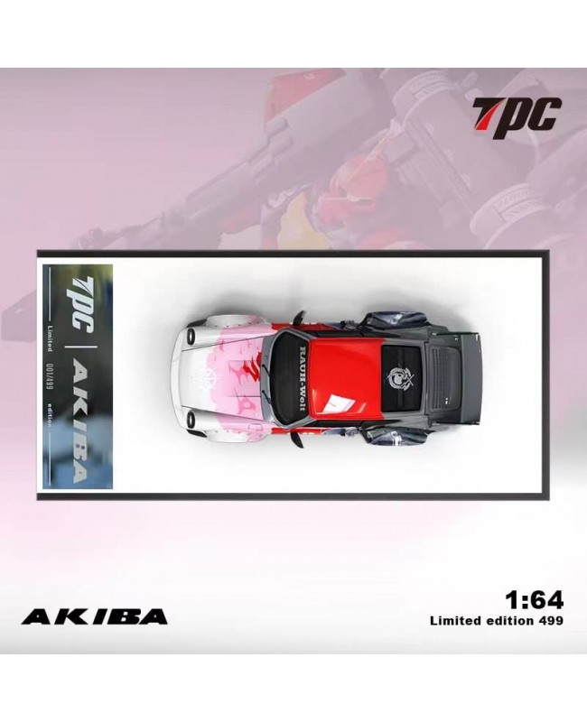 (預訂 Pre-order) TPC 1/64 RWB964 Akiba (Diecast car model) 限量499台 普通版 (黑色底座)