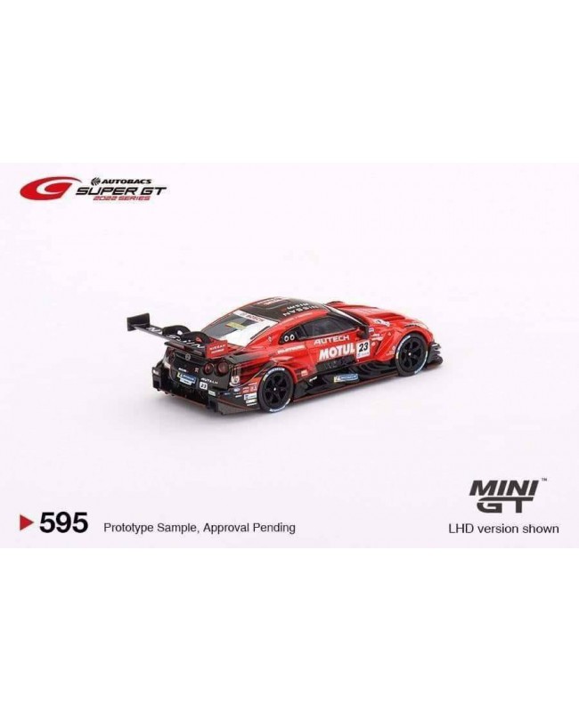 (預訂 Pre-order) MINI GT 1/64 MGT00595-L Nissan GT-R Nismo GT500 No.23 ”MOTUL AUTECH GT-R” NISMO 2021 SUPER GT Series - Japan Exclusive (Diecast car model)