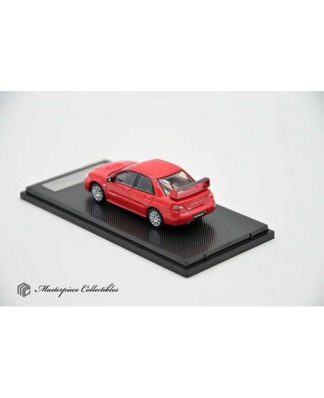 (預訂 Pre-order) MC64 Masterpiece Collectibles1:64 Subaru Impreza WRX STI 2003 (Blobeye) (Diecast car model) 限量 500台 Red 紅色