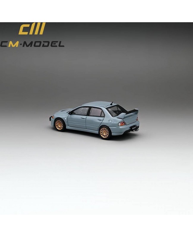 (預訂 Pre-order) CM model 1/64 Mitsubishi Lancer Evo IX gray with engine (Diecast car model)