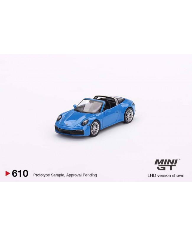 (預訂 Pre-order) MINI GT 1/64 MGT00610-R Porsche 911 Targa 4S Shark Blue (Diecast car model)