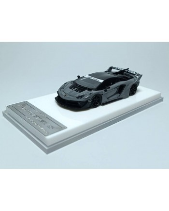 (預訂 Pre-order) ScaleMini 1/64 LB-Silhouette Works Aventador GT EVO (Resin car model) 限量499台 Cement Grey