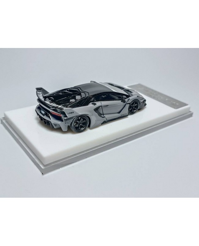 (預訂 Pre-order) ScaleMini 1/64 LB-Silhouette Works Aventador GT EVO (Resin car model) 限量499台 Cement Grey