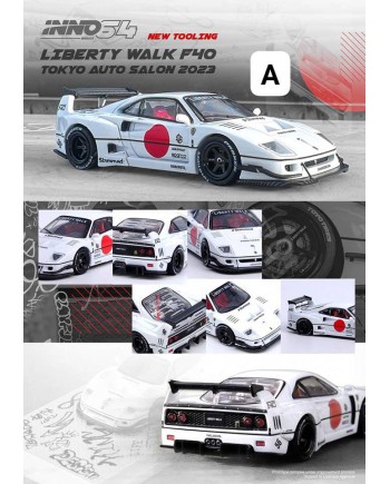 (預訂 Pre-order) Inno64 1/64 IN64-LBWKF40-TAS23 LBWK F40 Tokyo Auto Salon 2023 (Diecast car model)
