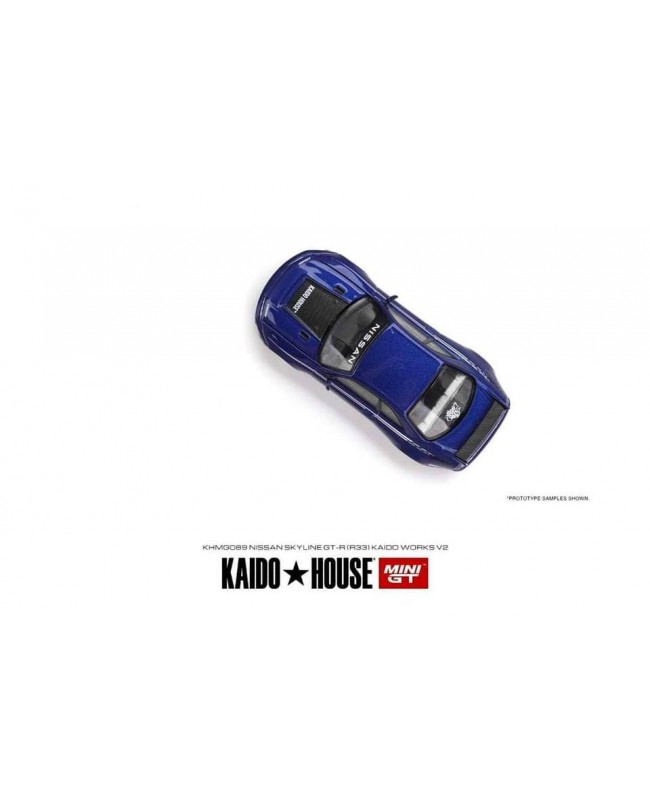 (預訂 Pre-order) KaidoHouse x MINI GT KHMG089 Nissan Skyline GT-R (R33) Kaido Works V2 (Diecast car model)