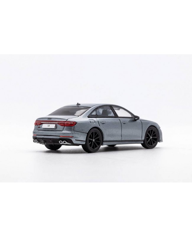(預訂 Pre-order) GCD 1/64 Audi S8 (Diecast car model) 限量500台 Grey-KS-034-232 LHD