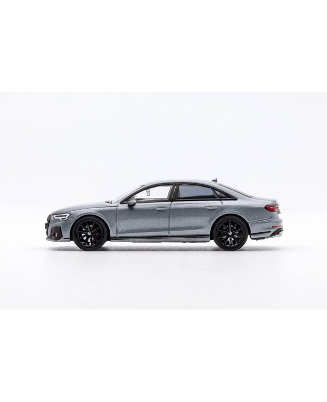 (預訂 Pre-order) GCD 1/64 Audi S8 (Diecast car model) 限量500台 Grey-KS-034-232 LHD