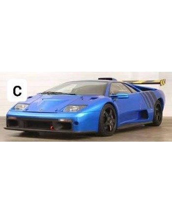 (預訂 Pre-order) FUELME MODELS 1/64 Diablo GTR (Resin car model) 限量299台 Metallic Blue