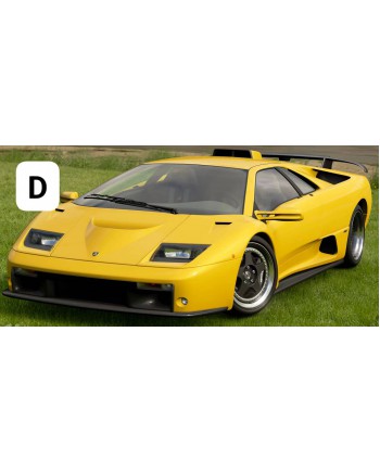 (預訂 Pre-order) FUELME MODELS 1/64 Diablo GTR (Resin car model) 限量299台 Pearl Yellow