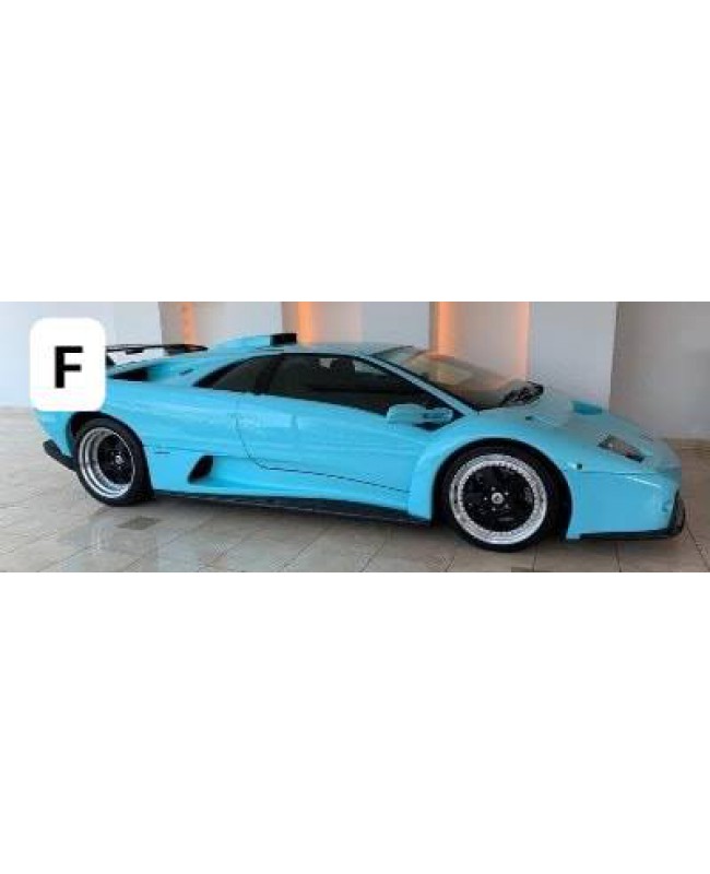 (預訂 Pre-order) FUELME MODELS 1/64 Diablo GTR (Resin car model) 限量299台 Baby Blue