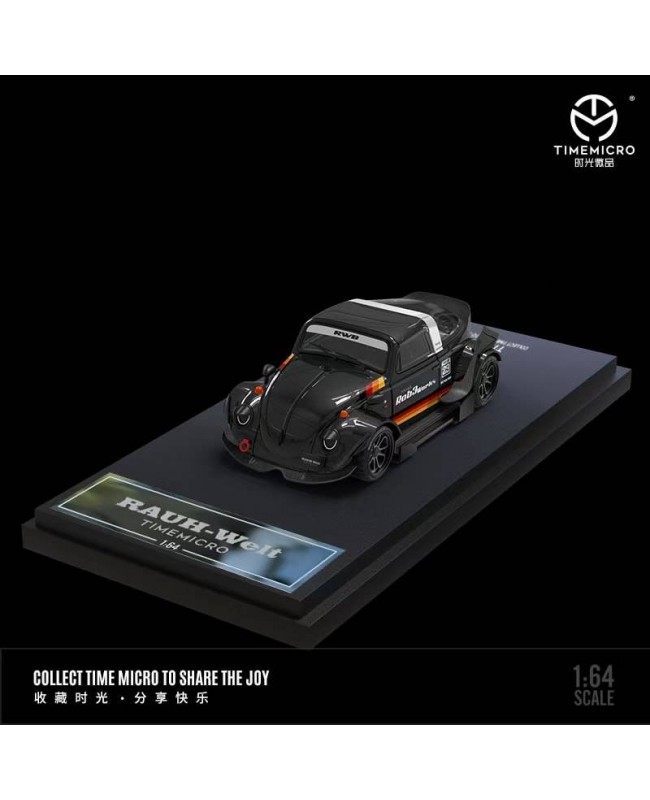 (預訂 Pre-order) TimeMicro 1:64 RWB Beetle (Diecast car model) 黑色 普通版