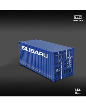 (預訂 Pre-order) TimeBox 1/64 20ft size container (Diecast model) Subaru livery