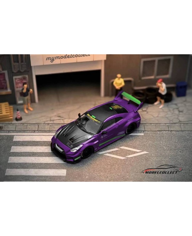(預訂 Pre-order) Model Collect MC 1:64 GT-R R35 2020 LB Silhouette Works GT 35GT-RR (3.0版本) (Diecast car model) Eva Purple 福音紫