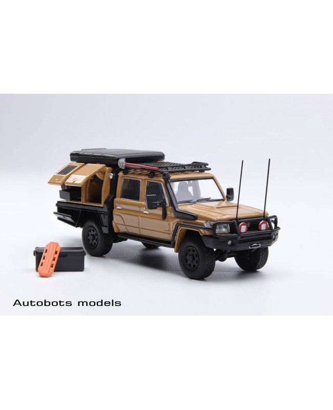 (預訂 Pre-order) Autobots Models 1:64 Land Cruiser  /J70 , LC79 Pickup pickup (Diecast car model) 限量800台 Sands