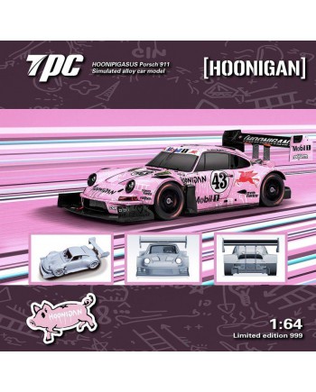 (預訂 Pre-order) TPC 1/64 Ken Block 1400hp porsche 911 SVRSR Hoonipigasus pink #43 (Diecast car model) 限量499台