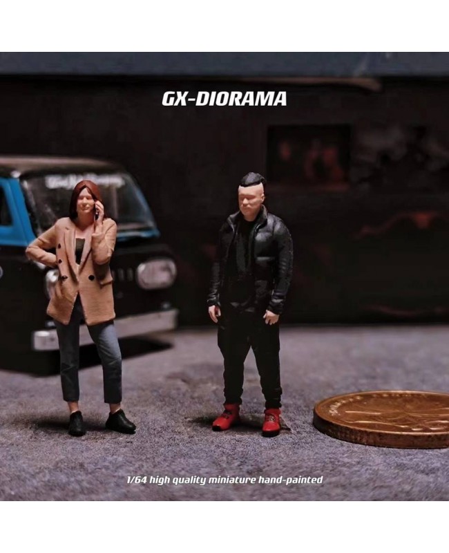 (預訂 Pre-order) GX-DIORAMA 1/64 等你通話中人偶 (二人組)