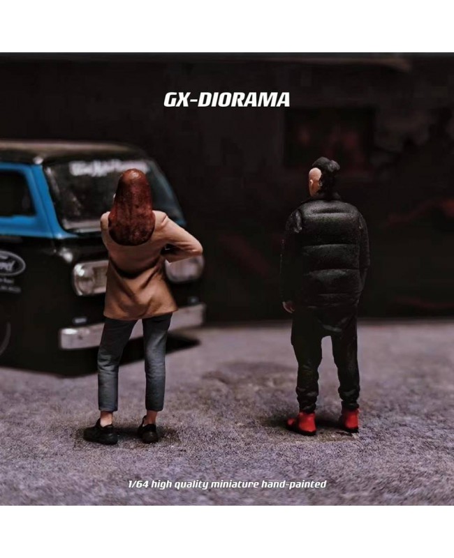 (預訂 Pre-order) GX-DIORAMA 1/64 等你通話中人偶 (二人組)