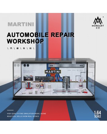 (預訂 Pre-order) MoreArt 1/64 AUTOMOBILE REPAIR WORKSHOP Martin