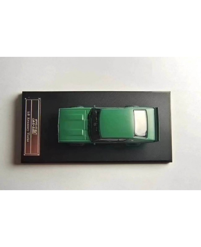 (預訂 Pre-order) Zoom 1:64 Skyline GT-R  KPGC110 Kenmary Works LB (Diecast car model) 限量399台 Matt Green 啞綠