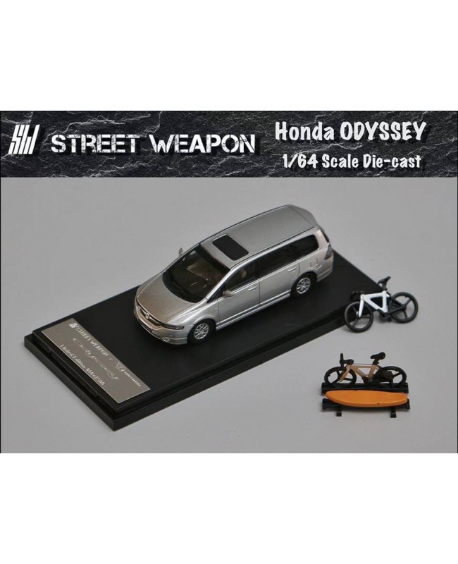 (預訂 Pre-order) SW 1/64 Honda Odyssey (Diecast car model) 限量200台 Silver
