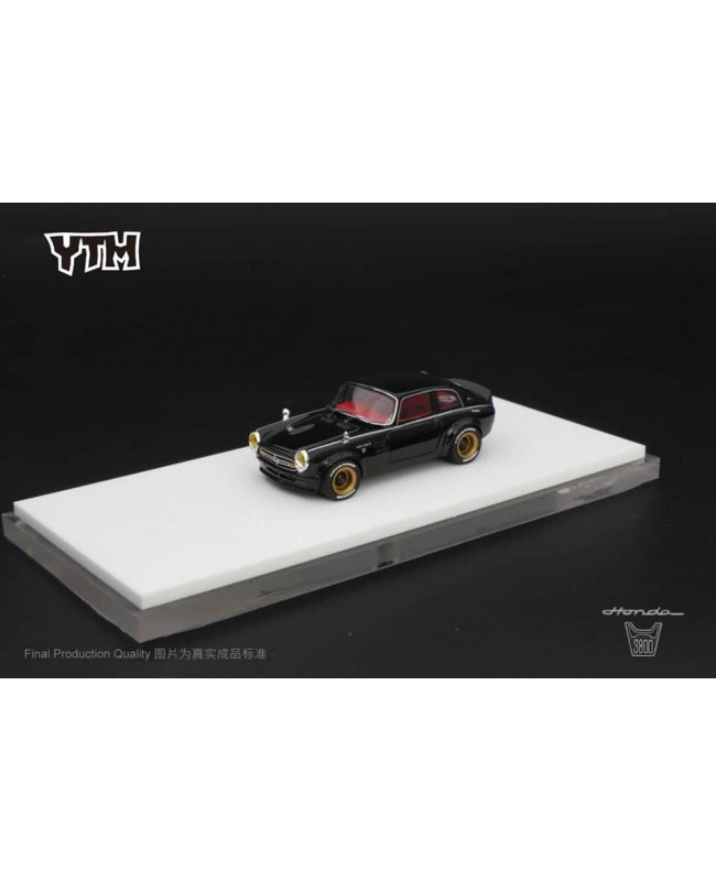 (預訂 Pre-order) YTM 1:64 S800 Coupe (Resin car model) Black 黑色