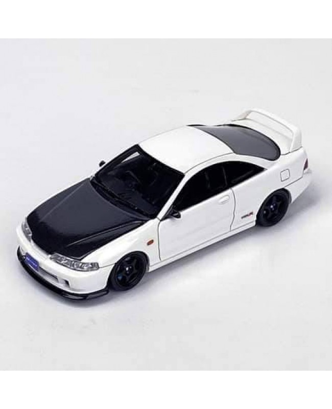 (預訂 Pre-order) NA 1:64 Spoon Integra DC2 (Resin car model) 限量399台 白色 (頭蓋碳釺維)
