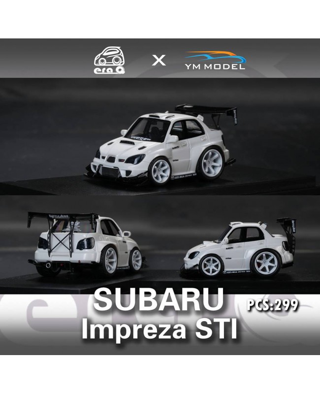 (預訂 Pre-order) ERAQ X YM model Subaru impreza wrx sti voltex (Resin car model) 限量299台
