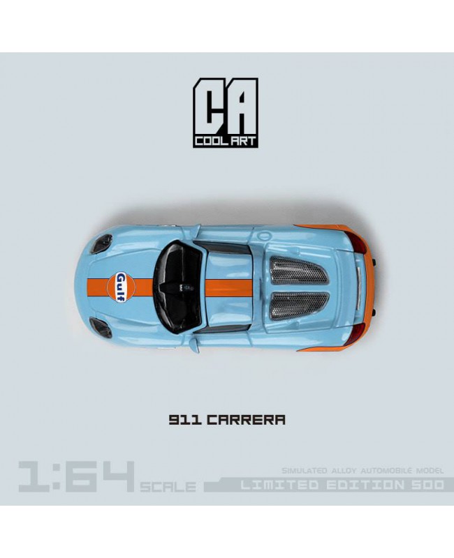 (預訂 Pre-order) Cool ART 1:64 911 Carrera (Diecast car model) 限量500台 GULF CA645904