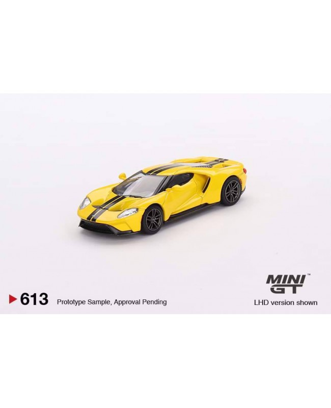 (預訂 Pre-order) Mini GT 1/64 MGT00613-L Ford GT Triple Yellow (Diecast car model)