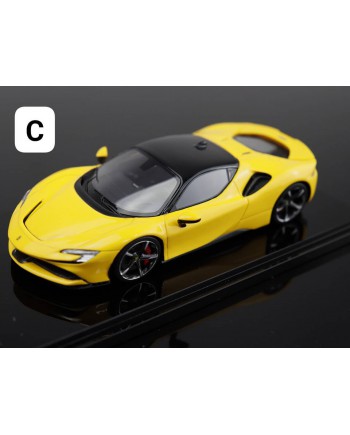 (預訂 Pre-order) LF 1/64 Novitec SF90 (Diecast car model) Yellow (限量499台)