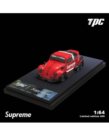 (預訂 Pre-order) TPC 1/64  RWB Beetle red Superme livery (Diecast car model) 限量499台 普通版