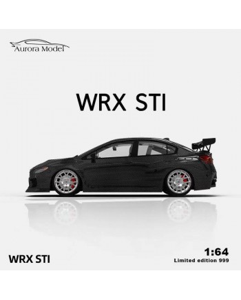 (預訂 Pre-order) AuroraModel  AM 1/64 Subaru WRX STI Full carbon limited edition (Diecast car model) 限量999台
