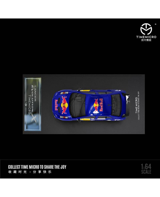 (預訂 Pre-order) TimeMicro 1/64 Lancer EVO X (Diecast car model) Red Bull 普通版