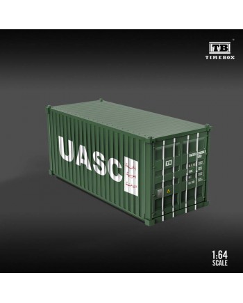 (預訂 Pre-order) TimeBox 1/64 20ft size container UASC livery TB640141