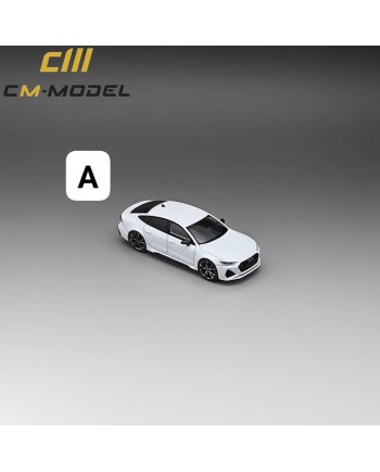 (預訂 Pre-order) CM model 1/64 Audi RS7 sportback 2022 pearl white-CM64-RS7-03 (Diecast car model)