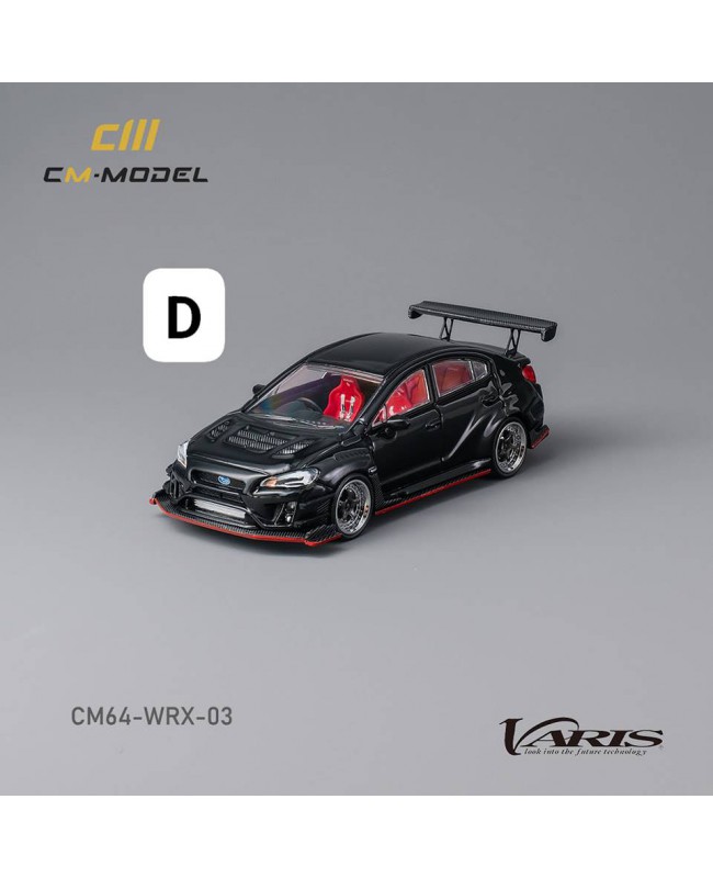 (預訂 Pre-order) CM model 1/64 Subaru Varis Widebody V.2 Black-CM64-WRX-03 (Diecast car model)