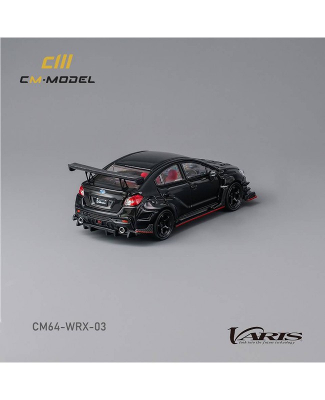 (預訂 Pre-order) CM model 1/64 Subaru Varis Widebody V.2 Black-CM64-WRX-03 (Diecast car model)